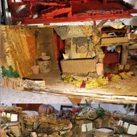 Presepe artigianale nuovo