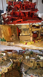 Presepe artigianale nuovo