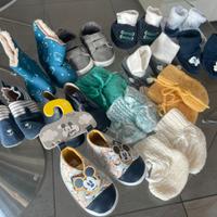 Scarpine e papuccette per neonato