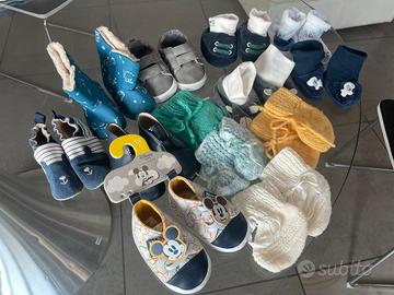 Scarpine e papuccette per neonato