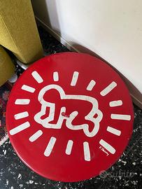 Pouf design keith haring limited edition 1995