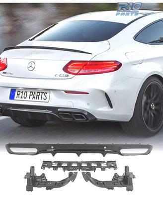 DIFFUSORE MERCEDES CLASSE C C205 A205 AMG 14-18 AS