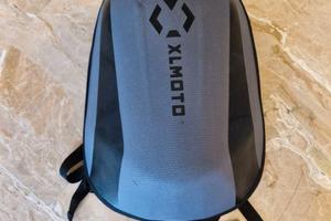 Zaino moto rigido XLMOTO grigio nero