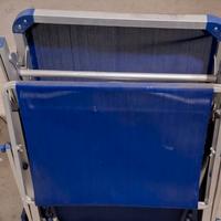 Sdraio in alluminio e tela - ritiro a mano