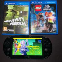 PS VITA + CUSTODIA + 2 GIOCHI TRATTABILE