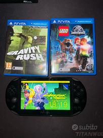 PS VITA + CUSTODIA + 2 GIOCHI TRATTABILE