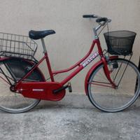 Bicicletta bassa  da donna con cerchioni da 24