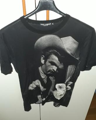 Dolce& Gabbana t-shirt  1' linea nera tg. 46 uomo