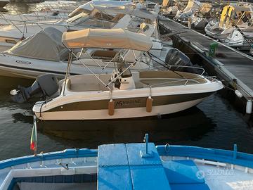 Barca Open 570 con Yamaha 40/70 e carrello  Omol