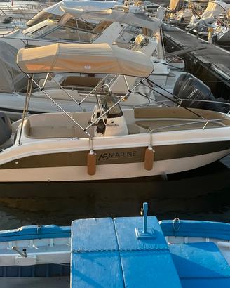 Barca Open 570 con Yamaha 40/70 e carrello  Omol