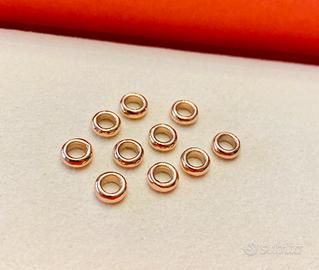 Rondelle Dodo oro rosa