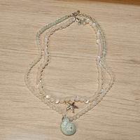 Set collane a perle con ciondoli stile mare