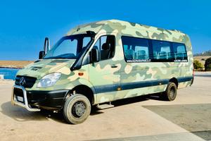 Bus minibus autobus mercedes sprinter 4x4 posti 23
