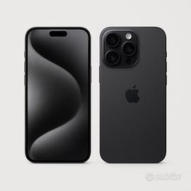 iPhone 15 Pro Max 256GB Titanio Nero – Impeccabile
