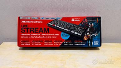 Blackmagic Atem Mini Extreme - pari al nuovo