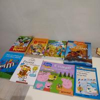 Set libri per bambini con peppa pig e Oceania