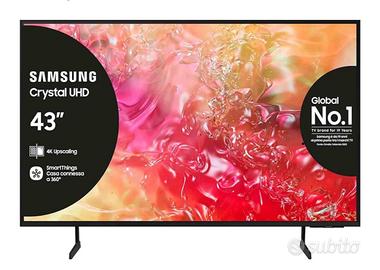 Samsung TV UE43DU7190UXZT LED 4K, Smart TV 43"