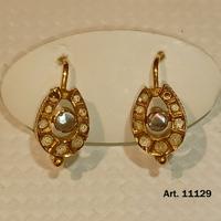 Orecchini oro antico originali anni '40