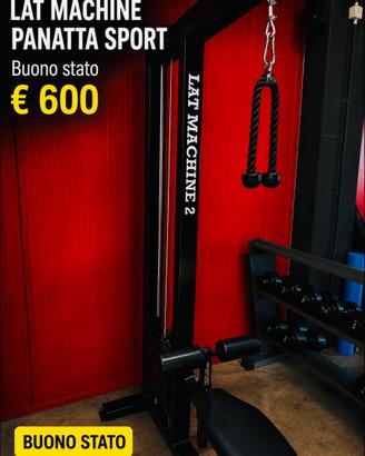 Lat Machine Panatta Sport