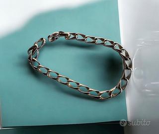 Collana uomo vintage argento Pianegonda