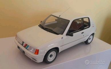 Modello 1/12 Peugeot 205 Rallye Ottomobile 