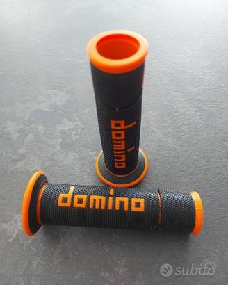 MANOPOLE MOTO SCOOTER DOMINO NERO ARANCIONE