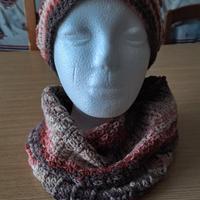 set cappello e scaldacollo handmade 