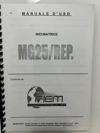 Incubatrice MG 25 rep