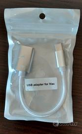 Cavetto adattatore USB per sistema Mac e iPhone 