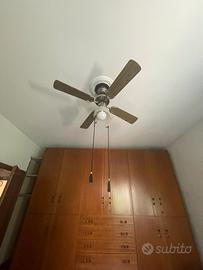 Lampadario con pale