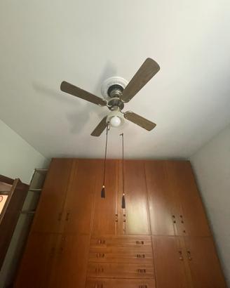 Lampadario con pale