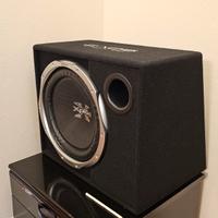 Subwoofer Sony Xplod 1500w 38cm + Box CAOS
