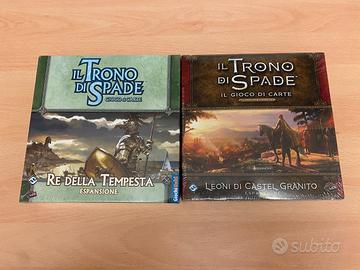 Giochi di carte Il Trono di Spade, nuovi sigillati