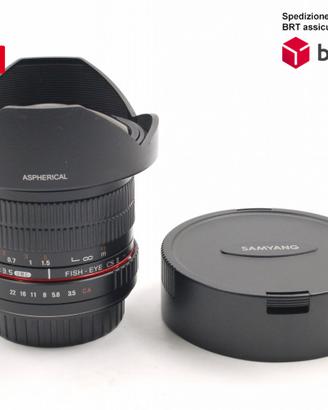 Samyang 8 F3.5 UMC Fish-eye CS II (Canon)