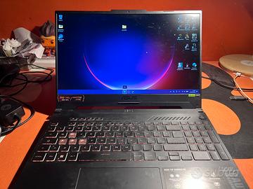 Portatile da gaming ASUS tuf gaming f15