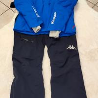 🇮🇹Tuta sci Kappa FISI Audi, tg. XL da uomo 🔝🎿