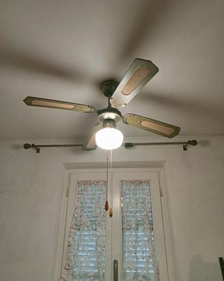 lampadario con ventilatore incorporato 