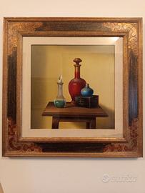 Nunziante olio natura morta 40x40