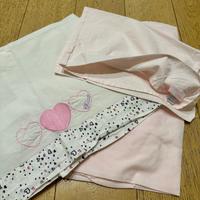 Lenzuola culla bambina Chicco, set 3 pezzi