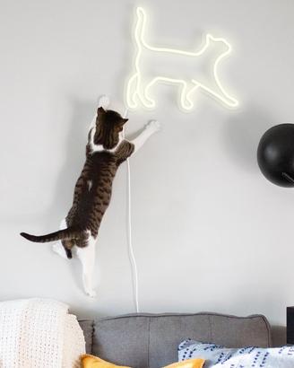 Luce led gatto
