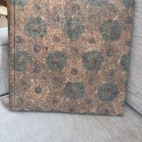 Album fotografico, pelle di quercia floreale