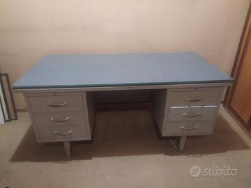 Scrivania ufficio SALAMINI anni 60 70