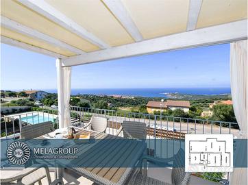 Bilocale con vista mare e piscina codivisa