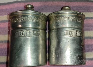 Porta zucchero-caffe' e teiera