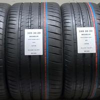 4 GOMME 245 35 20 E 305 30 20 MICHELIN BR1686