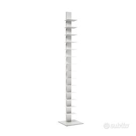 Libreria Sapiens altezza 202cm Bianca