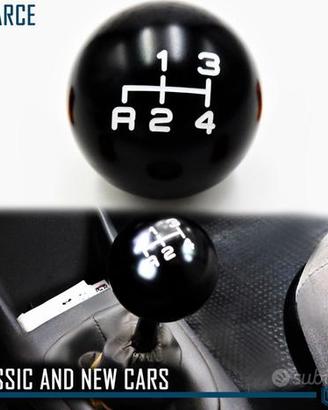 POMELLO Leva Cambio 4 MARCE NERO PER VW PESCACCIA