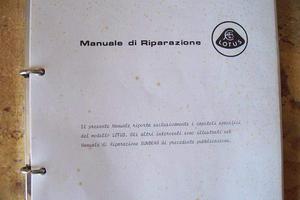 TALBOT LOTUS–MANUALE D’OFFICINA-ORIGINALE