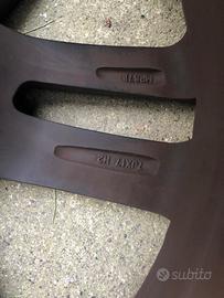 Cerchi in lega da 17 con gomme invernale