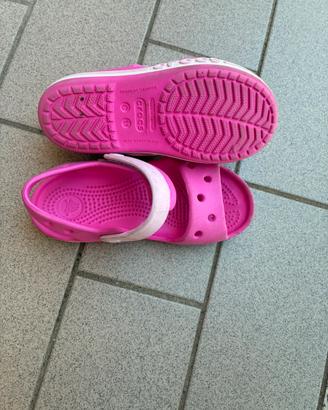 Sandali in gomma  crocs numero 11